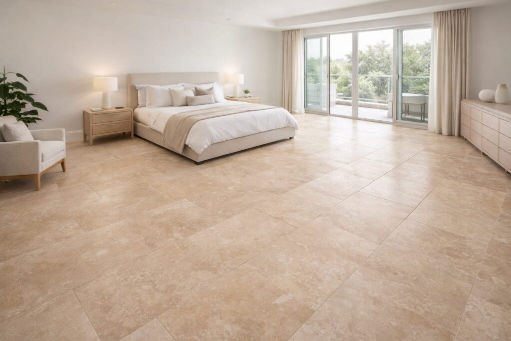 CREAM BEIGE CROSS CUT TRAVERTINE
