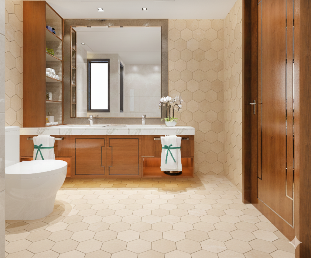 BOTTICHINO BEIGE HEXAGON MARBLE