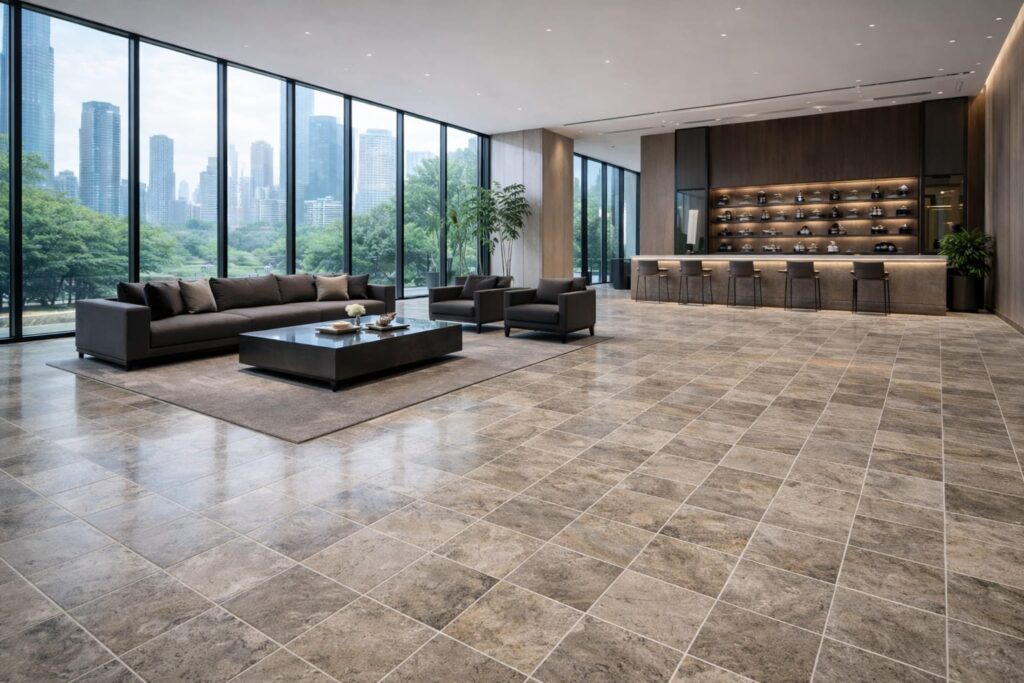 SILVER GREY TRAVERTINE